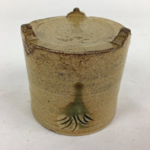 Japanese Kiseto Ware Buddhist Altar Fitting Incense Burner Vtg Koro BU647