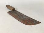 Japanese Kitchen Knife Vtg Soba Noodle Chef Steel Wood Soba JK164
