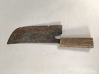 Japanese Kitchen Knife Vtg Soba Noodle Chef Steel Wood Soba JK164