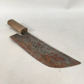 Japanese Kitchen Knife Vtg Soba Noodle Chef Steel Wood Soba JK164