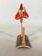 Japanese Kokeshi Doll Ningyo Vtg Bamboo Craft Dancing Lady Figurine KF522
