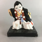 Japanese Kokeshi Doll Ornament Vtg Plaster Figurine Yamabushi Monk BD465