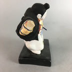 Japanese Kokeshi Doll Ornament Vtg Plaster Figurine Yamabushi Monk BD465