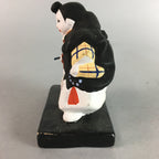 Japanese Kokeshi Doll Ornament Vtg Plaster Figurine Yamabushi Monk BD465