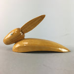 Japanese Kokeshi Doll Rabbit Ornament Vtg Wooden Figurine Handcraft Ningyo KF74