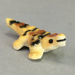 Japanese Kokeshi Doll Vtg Ceramic Figurine Crocodile Alligator Brown KF286