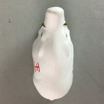 Japanese Kokeshi Doll Vtg Ceramic Figurine Wild Boar Oriental Zodiac White KF302