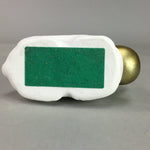 Japanese Kokeshi Doll Vtg Ceramic Figurine Wild Boar Oriental Zodiac White KF302