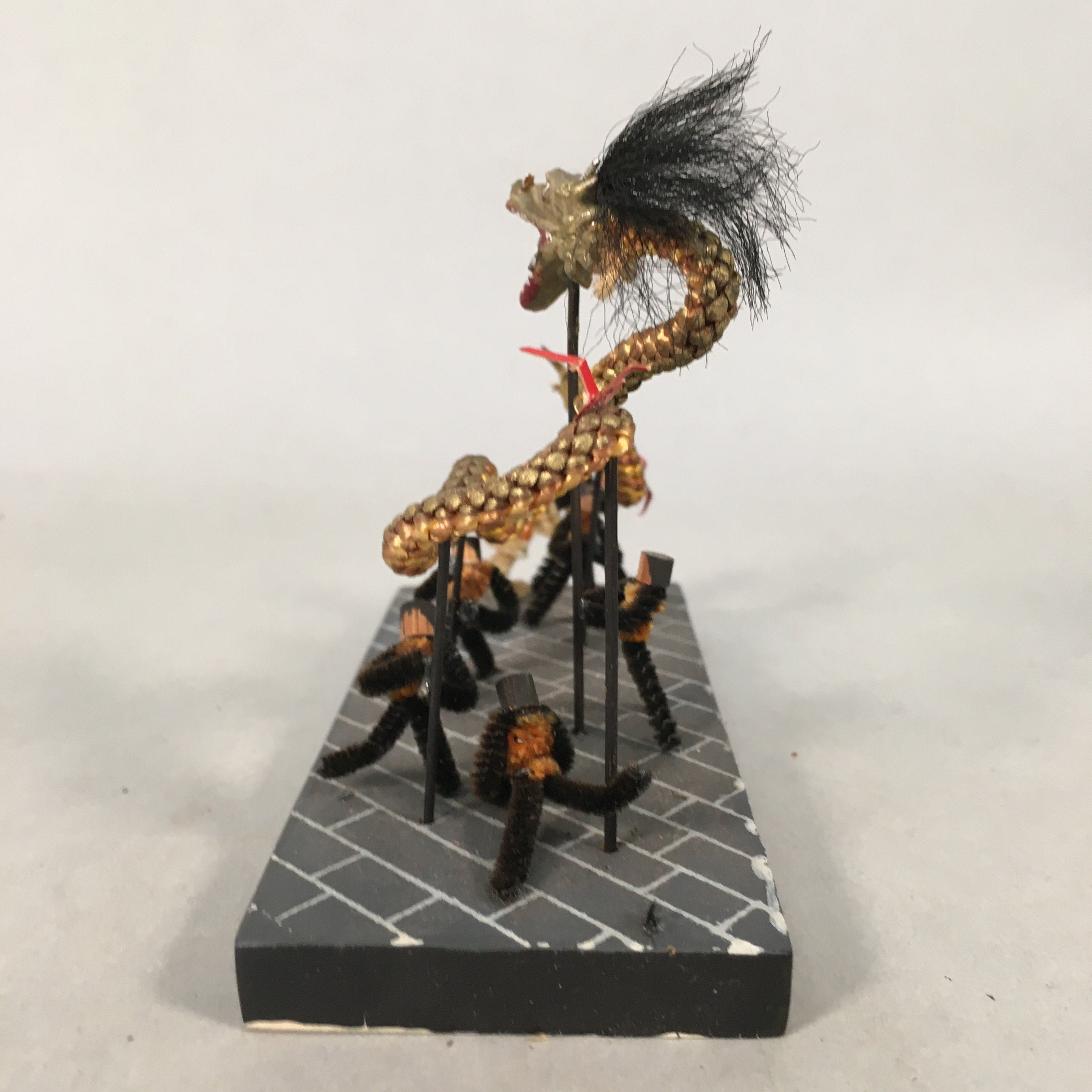Japanese Kokeshi Doll Vtg Dragon Figurine Festival Zodiac Animal Ningyo KF507