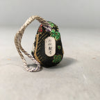 Japanese Kokeshi Doll Vtg Figurine Fabric Baby Temple Amulet KF425