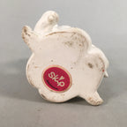 Japanese Kokeshi Doll Vtg Figurine Porcelain Baby Angel White KF526