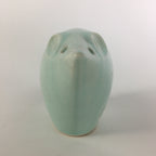 Japanese Kokeshi Doll Vtg Figurine Porcelain Zodiac Mouse Light Blue KF554