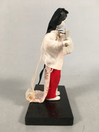 Japanese Kokeshi Doll Vtg Figurine Shrine Miko Ceremony Ornament KF540