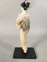 Japanese Kokeshi Doll Vtg Figurine Traditional Kimono Lady Geisha Maiko KF519