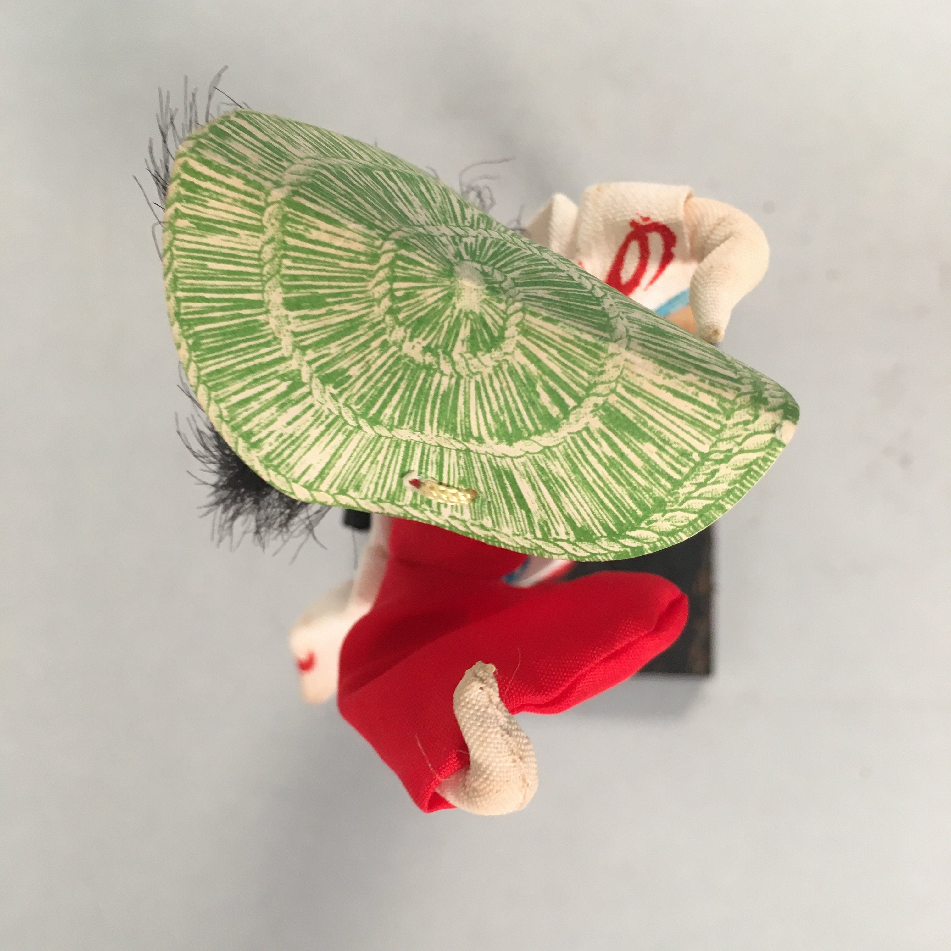 Japanese Kokeshi Doll Vtg Handmade Kimono Lady Awaji Dance Figurine KF550
