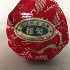 Japanese Kokeshi Doll Vtg Handmade Ornament Himedaruma Red Princess Ningyo KF514