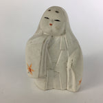 Japanese Kokeshi Doll Vtg Plaster Figurine Kimono Girl Okimono KF552