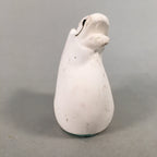 Japanese Kokeshi Doll Vtg Plaster Figurine Zodiac Dragon Okimono White KF529
