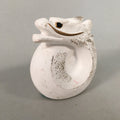 Japanese Kokeshi Doll Vtg Plaster Figurine Zodiac Dragon Okimono White KF529