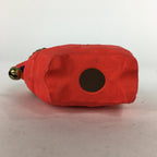 Japanese Kokeshi Doll Vtg Plaster Figurine Zodiac Sheep Okimono Red KF557