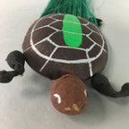 Japanese Kokeshi Doll Vtg Turtle Figurine Fabric Lucky Charm Longevity KF246