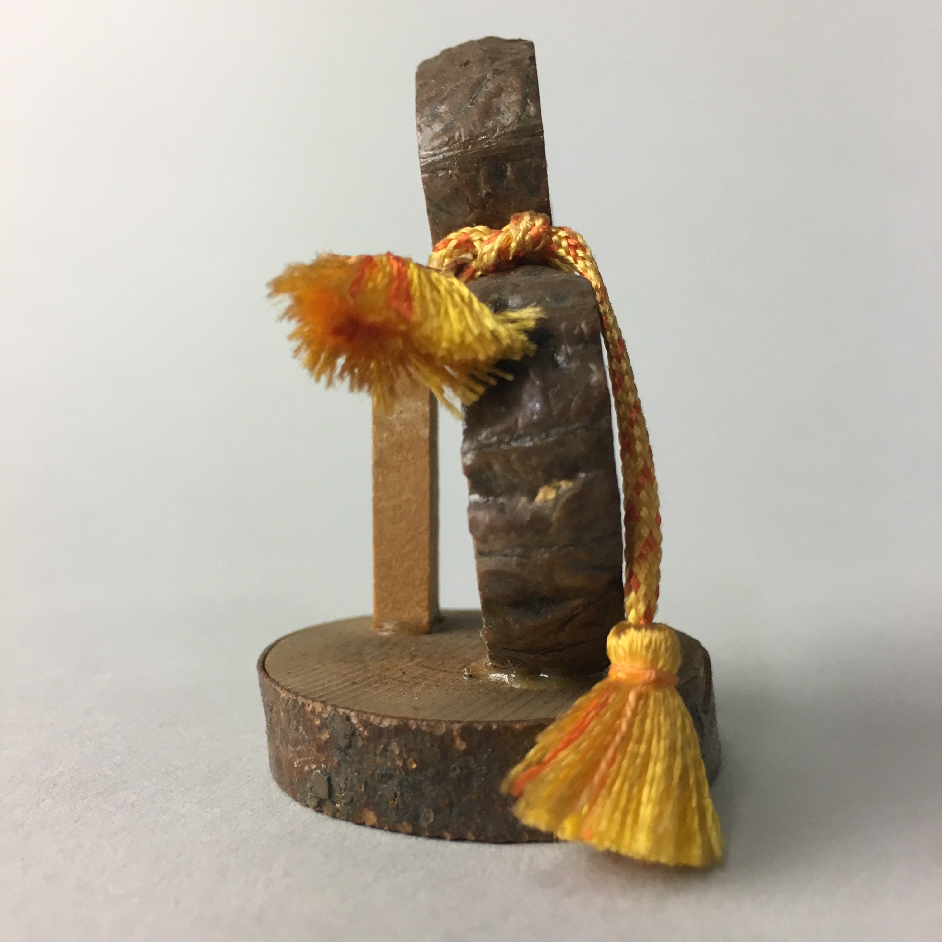 Japanese Kokeshi Doll Vtg Wood Carving Figurine Handcraft KF62