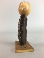 Japanese Kokeshi Doll Vtg Wood Carving Figurine Kamikochi Souvenir KF133