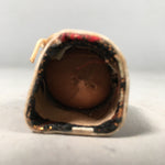 Japanese Kokeshi Doll Vtg Wooden Figurine Baby Swaddle Blanket Gold KF416