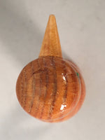 Japanese Kokeshi Doll Vtg Wooden Figurine Bird Woodpecker Brown KF499