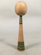 Japanese Kokeshi Doll Vtg Wooden Figurine Long Neck Slim Body Boy KF447