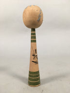 Japanese Kokeshi Doll Vtg Wooden Figurine Long Neck Slim Body Boy KF447