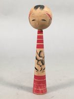 Japanese Kokeshi Doll Vtg Wooden Figurine Long Neck Slim Body Child KF451