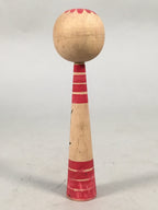 Japanese Kokeshi Doll Vtg Wooden Figurine Long Neck Slim Body Child KF451