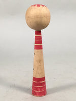 Japanese Kokeshi Doll Vtg Wooden Figurine Long Neck Slim Body Child KF451