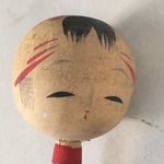 Japanese Kokeshi Doll Vtg Wooden Figurine Long Neck Slim Body Child KF451
