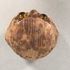 Japanese Kokeshi Doll Vtg Wooden Figurine Owl Bird Lucky Charm Bamboo KF497