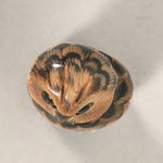 Japanese Kokeshi Doll Vtg Wooden Figurine Owl Bird Lucky Charm KF496