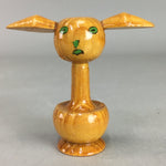 Japanese Kokeshi Doll Vtg Wooden Figurine Rabbit Long Neck KF283