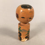 Japanese Kokeshi Doll Vtg Wooden Figurine Traditional Kokeshi Craft KF533