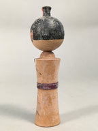 Japanese Kokeshi Doll Vtg Wooden Figurine Wobbly Head Kimono Girl KF460