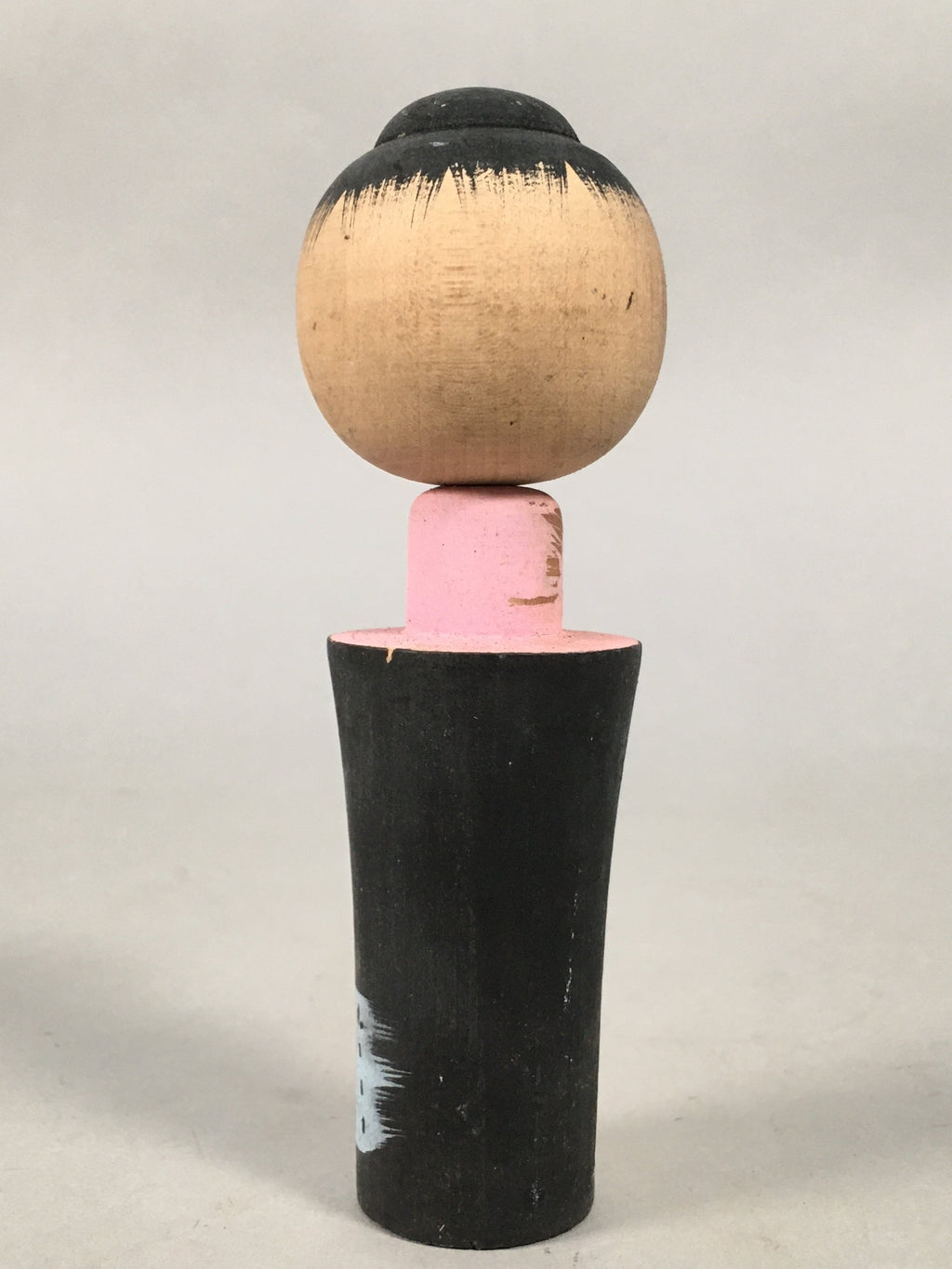 Japanese Kokeshi Doll Vtg Wooden Figurine Wobbly Head Osaka Tsutenkaku KF444