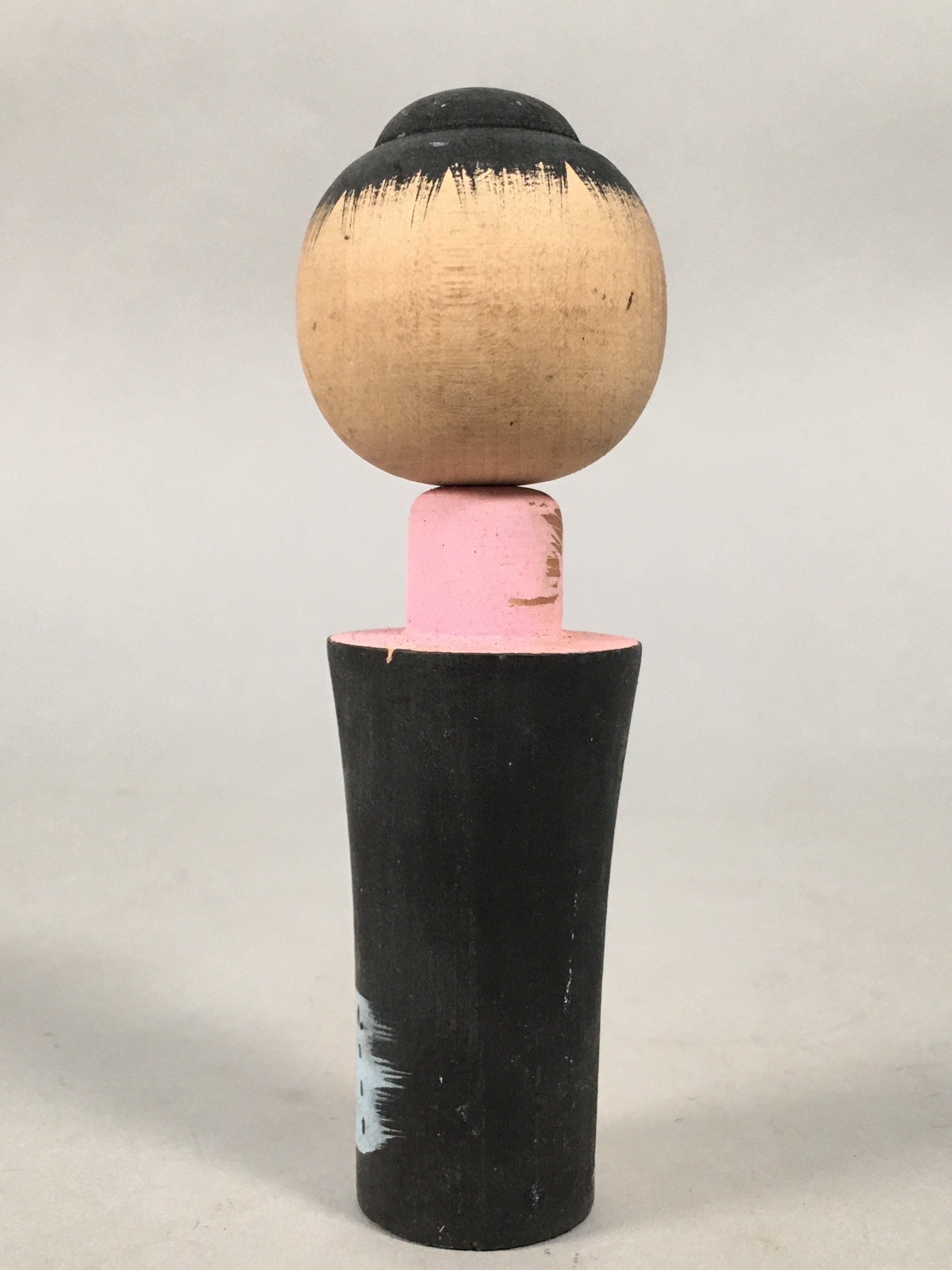 Japanese Kokeshi Doll Vtg Wooden Figurine Wobbly Head Osaka Tsutenkaku KF444