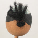 Japanese Kokeshi Doll Vtg Wooden Figurine Wobbly Head Shade Man Kimono KF469