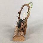 Japanese Kokeshi Doll Vtg Wooden Handmade Craft Bear Figurine KF546