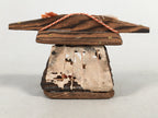Japanese Kokeshi Doll Vtg Wooden Handmade Craft kago Mikoshi Figurine KF545