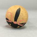 Japanese Kokeshi Doll Wooden Figurine Vtg Landscape Mountain Girl KF340