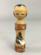 Japanese Kokeshi Doll Wooden Figurine Vtg Landscape Mountain KF339