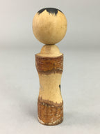 Japanese Kokeshi Doll Wooden Figurine Vtg Landscape Mountain KF339
