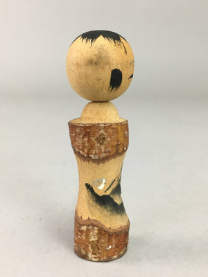 Japanese Kokeshi Doll Wooden Figurine Vtg Landscape Mountain KF339