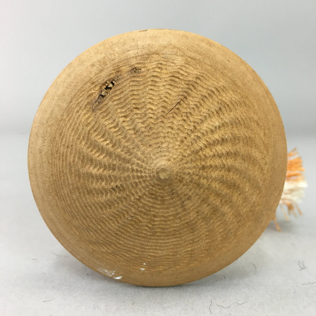 Japanese Kokeshi Doll Wooden Figurine Vtg Shade Landscape Kanji KF334